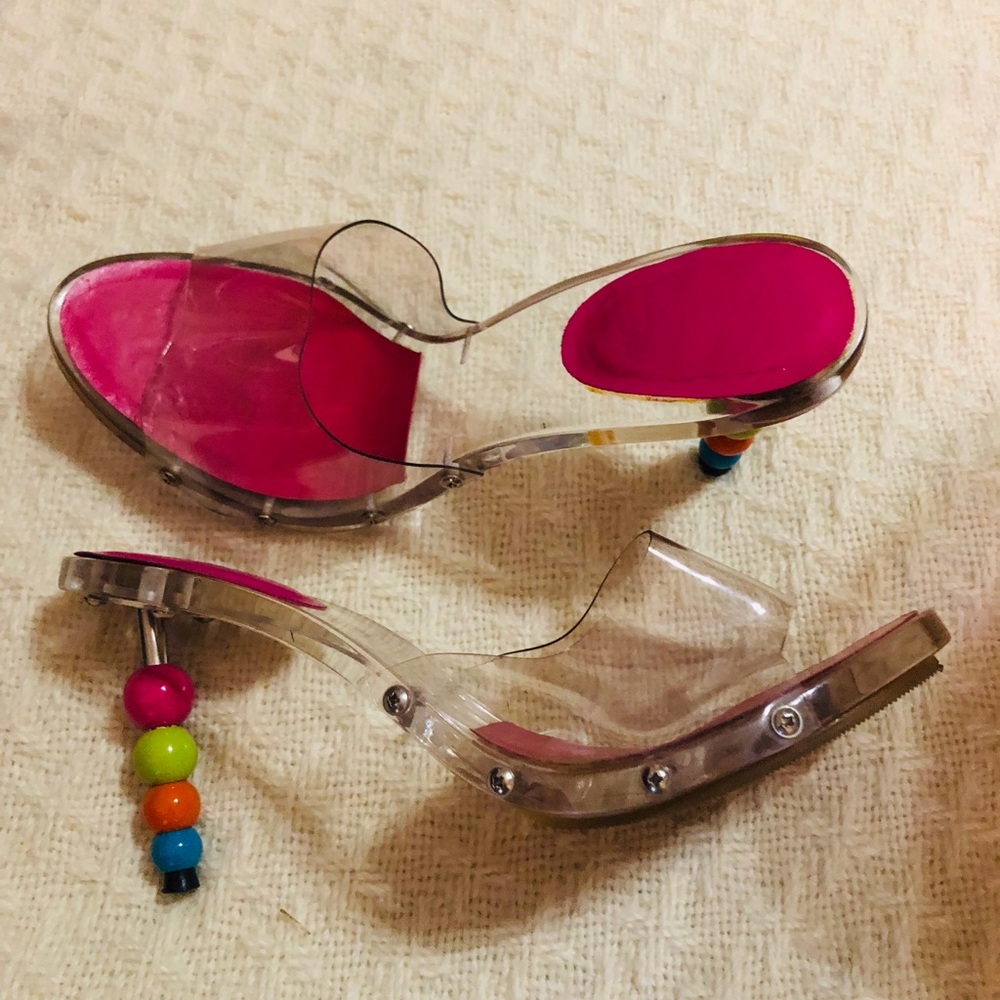 Rainbow high heels